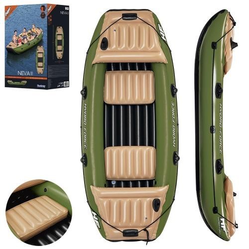 

Двухместная надувная лодка BESTWAY 65008 Neva III
