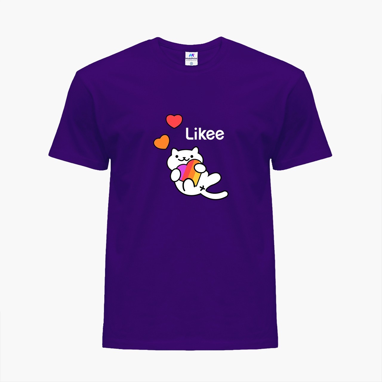 

Детская футболка Лайк Кот (Likee Cat) (25186-1039) 146-152 см Хлопок Фиолетовый