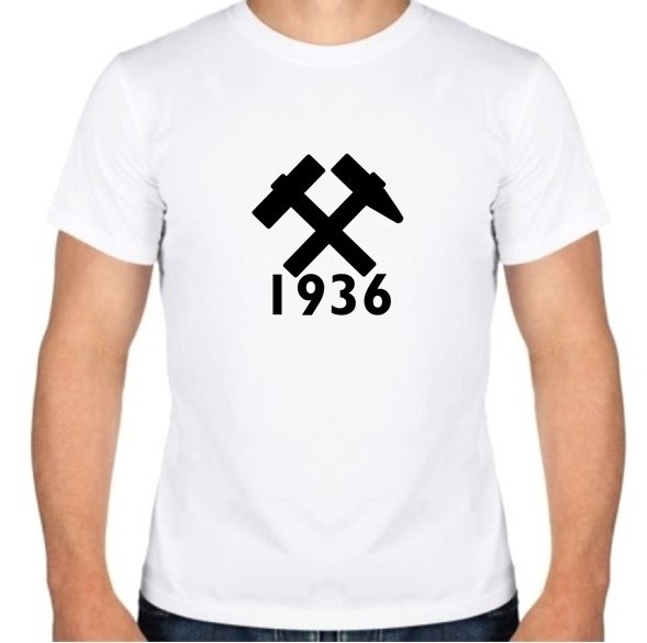 

Футболка чоловіча ФК Шахтар Донецьк 1936 S біла