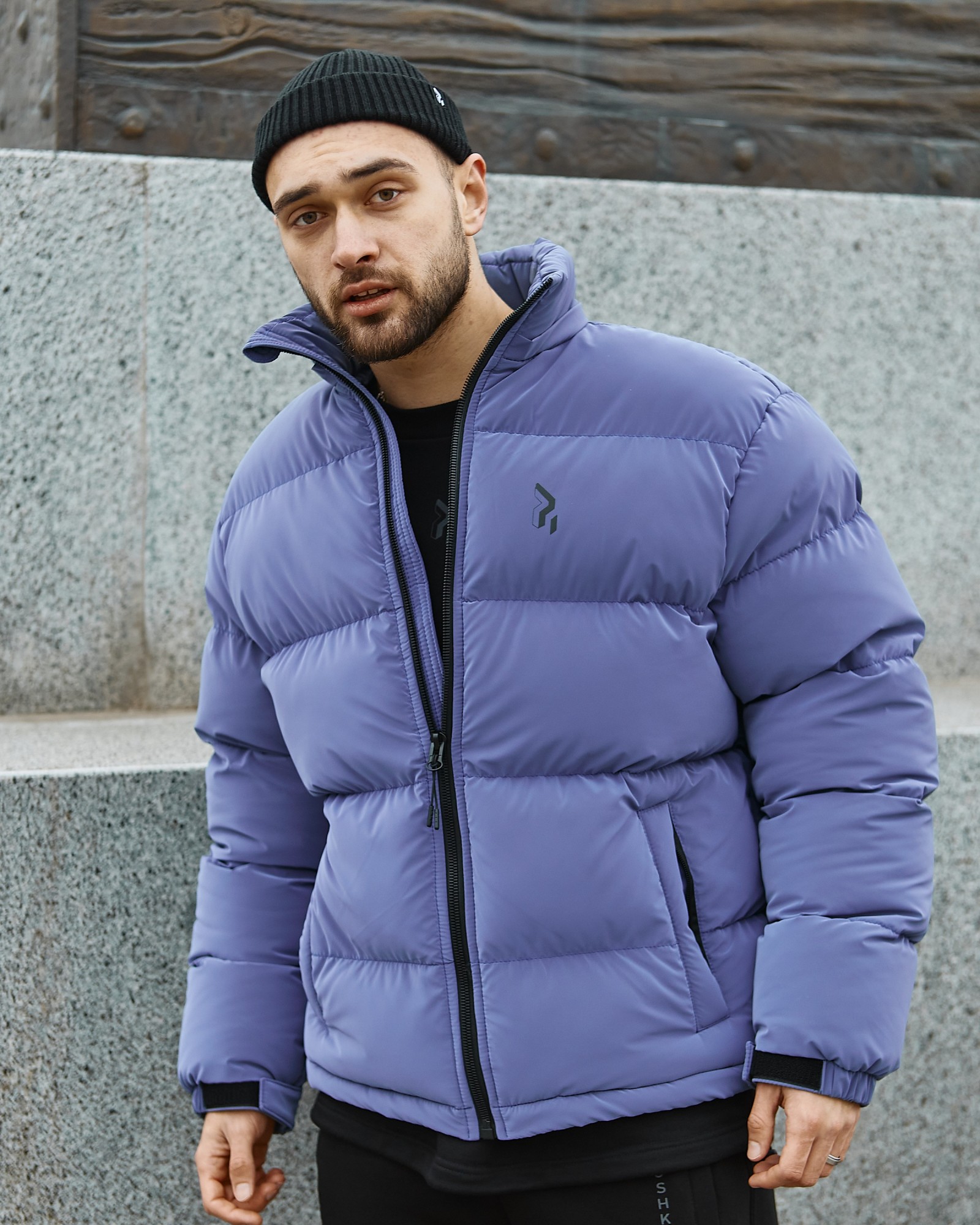 

Зимняя мужская куртка Пушка Огонь Homie Silk лунный индиго L