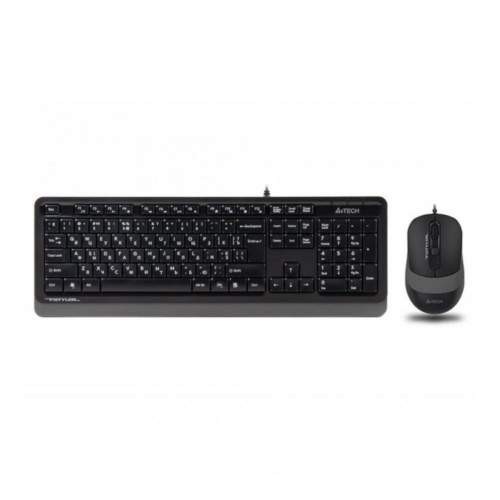 

Комплект (клавиатура + мышь) A4Tech F1010 Grey