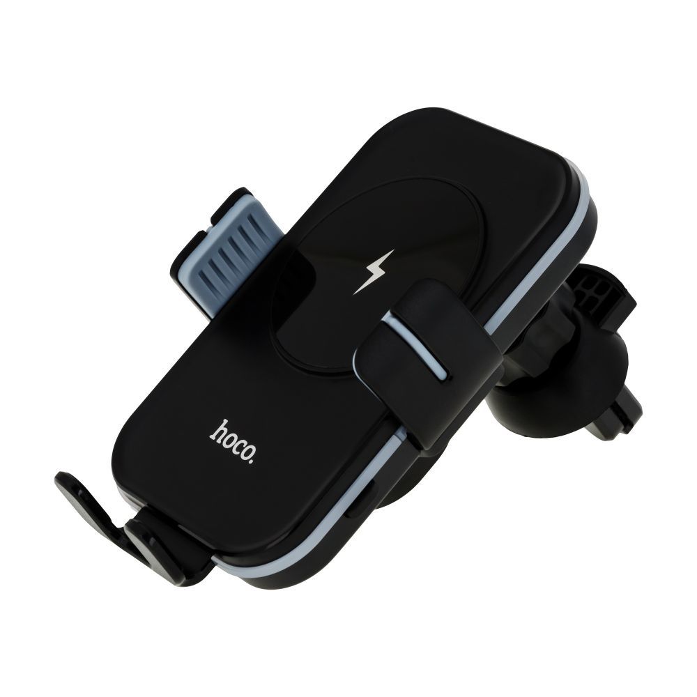 

Автодержатель Hoco CA80 Buddy smart Wireless Fast Charging Black / Grey