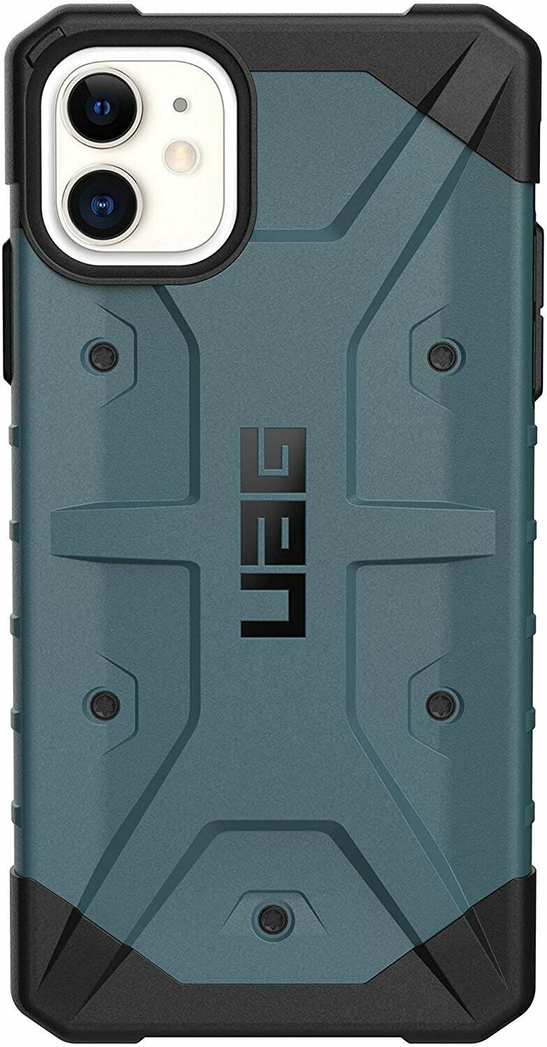 

Чехол противоударный милитари UAG Pathfinder для Iphone 11 (6.1") Slate