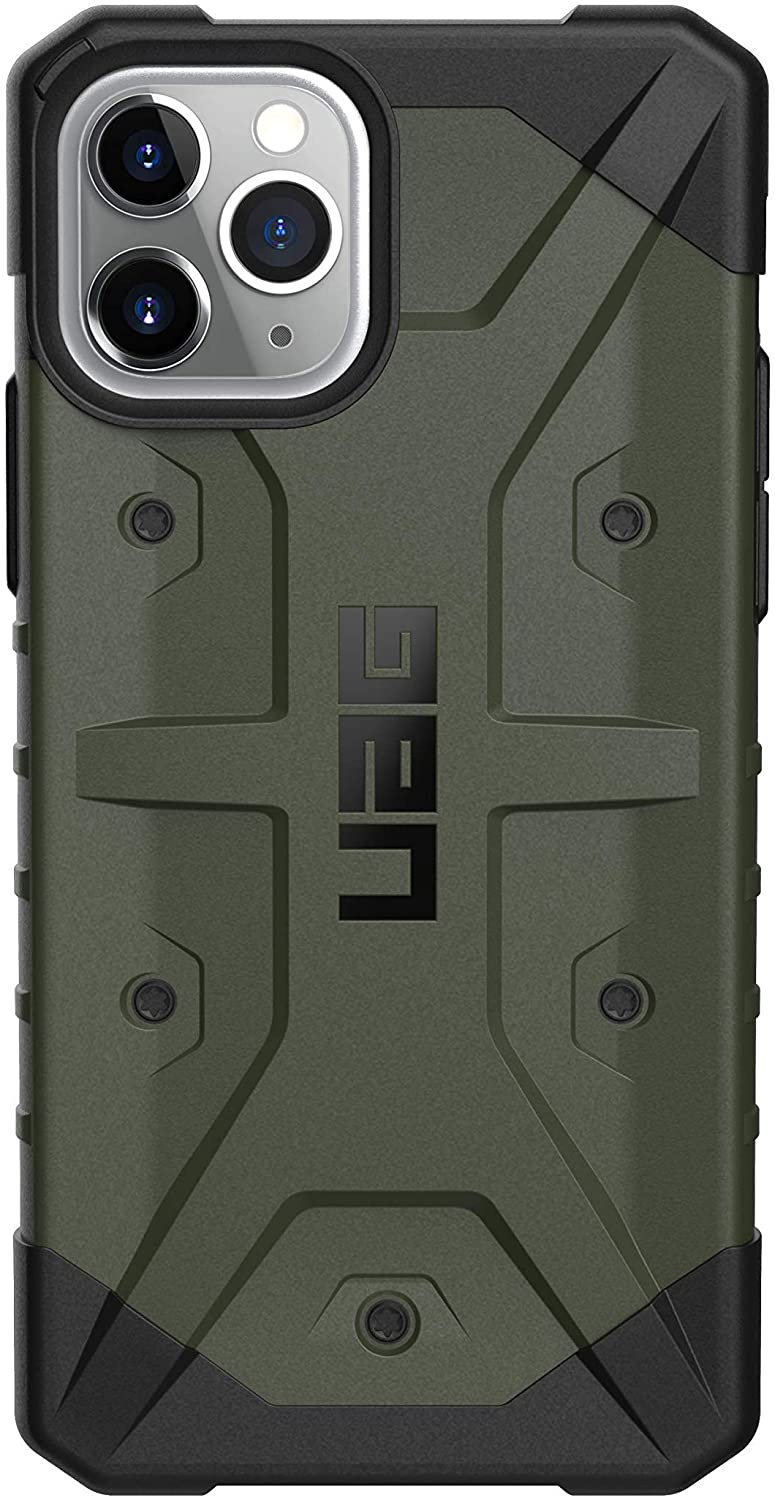 

Чехол противоударный милитари UAG Pathfinder для Iphone 11 Pro Max (6.5") Olive Drab