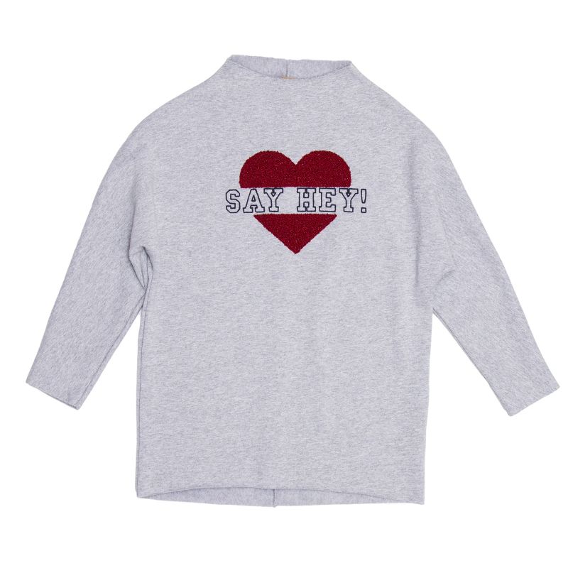 

Туника PLEASE kids 128 см Серый 00040G