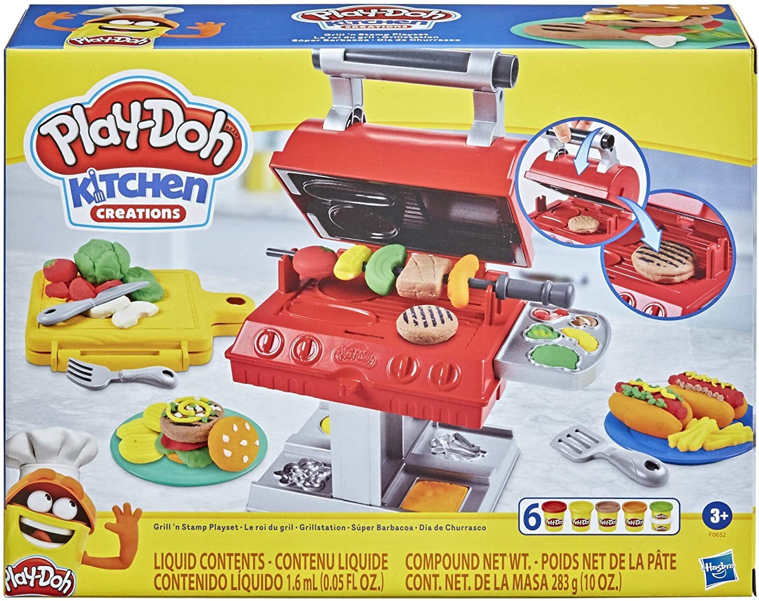 

Ігровий набір Hasbro Play-Doh Гриль (F0652)