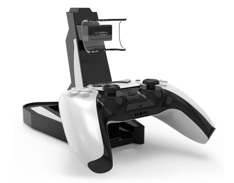 

Зарядная подставка док - станция для PlayStation 5 PS5 UKC для двух джойстиков