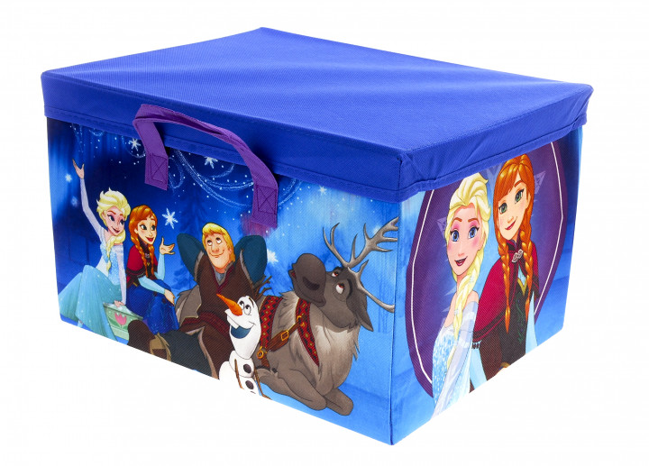

Корзина для игрушек + игровой коврик 2 в 1 "Frozen" Disney Disney синий VE-10149