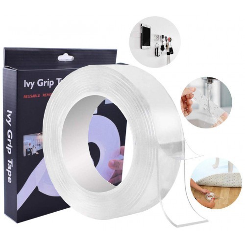 

Многоразовая крепежная лента Mindo Ivy Grip Tape Клейкая двусторонняя 3 м