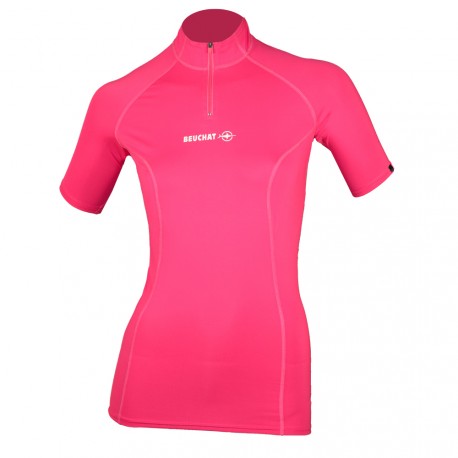 

Футболка Beuchat Rash Guard Atoll женская розовая Розовый S