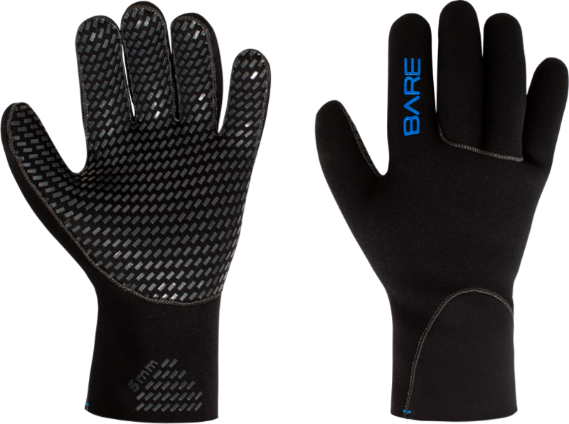 

Перчатки Bare Glove 5мм Черный S