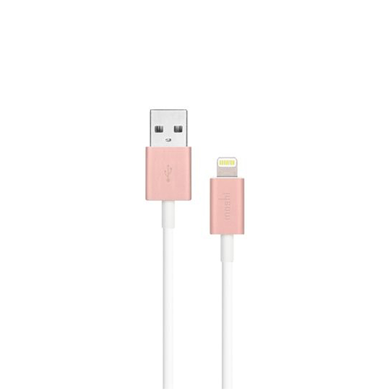 

Кабель Moshi USB-A to Lightning Cable Golden Rose 1 m