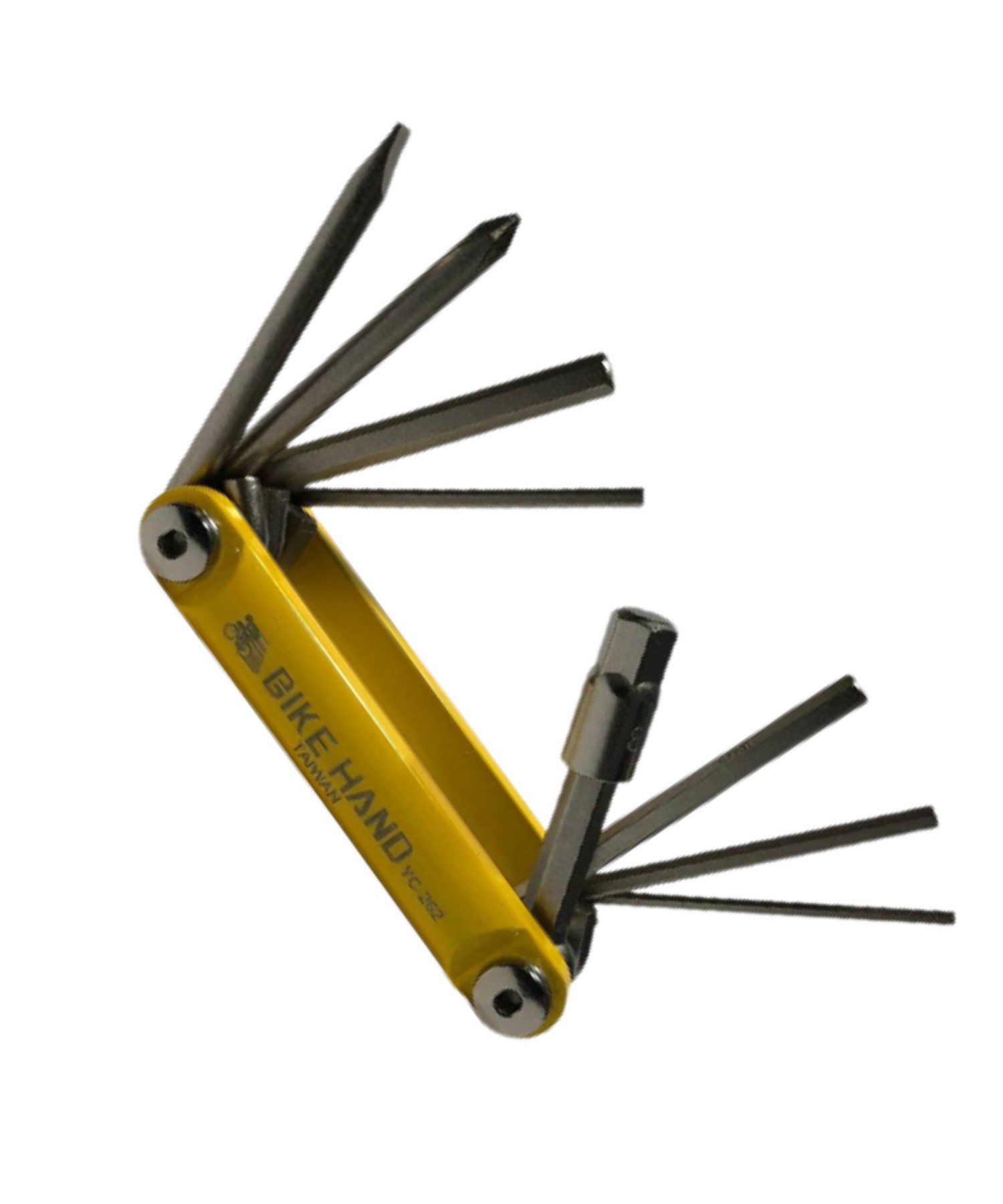 

Набор шестигранников, мультитул BikeHand YC-262 желтый