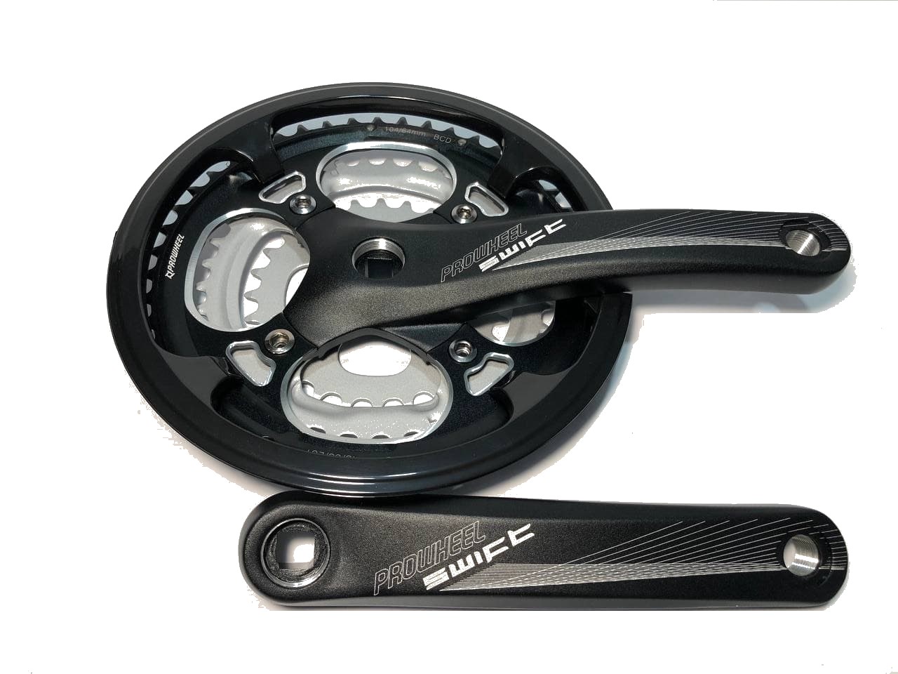 

Шатуны Prowheel Swift P14 48-38-28 170mm с защитой цепи