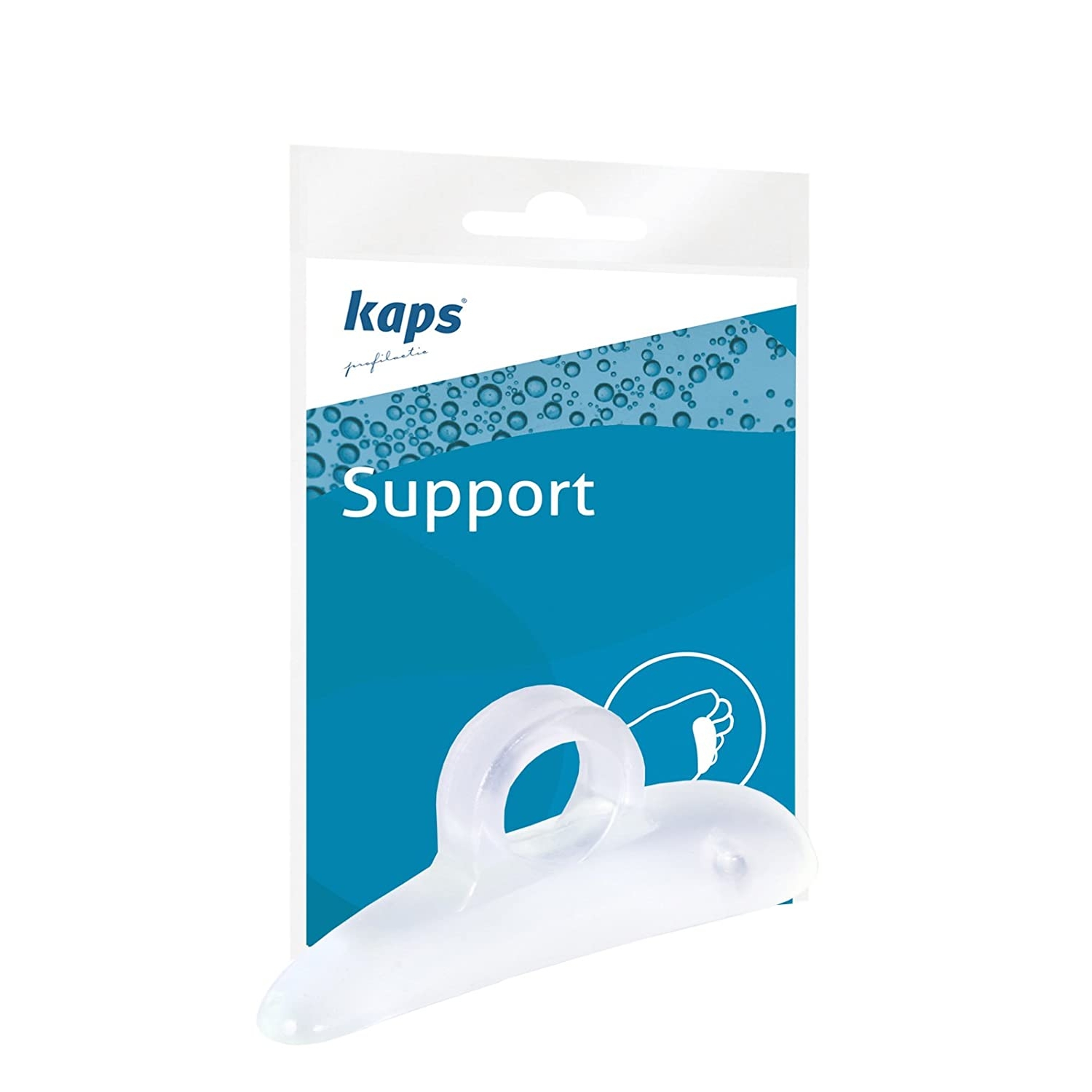 

Ортопедическая гелевая подпорка под пальцы правой ноги Kaps Support, большой размер (L)