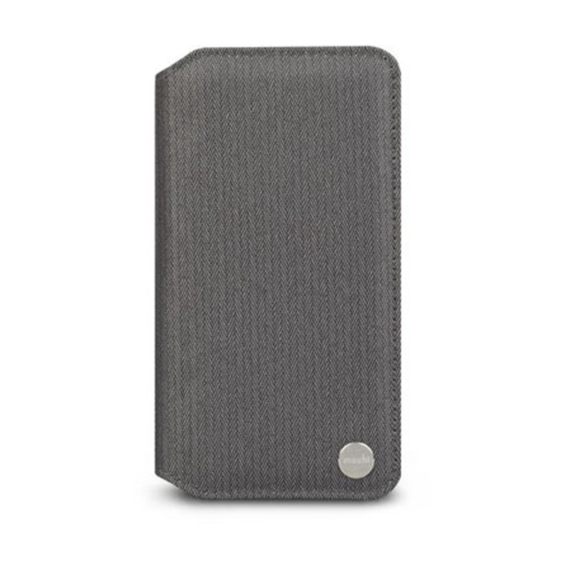 

Чехол Moshi Overture Premium Wallet Case Herringbone Gray для iPhone XR