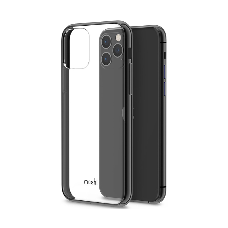 

Чехол Moshi Vitros Slim Clear Case Raven Black для iPhone 11 Pro Max