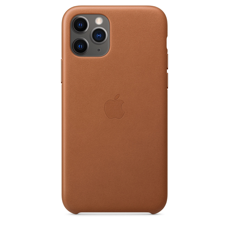 

Чехол iSpack Leather Case для iPhone 11 Pro Saddle Brown OEM
