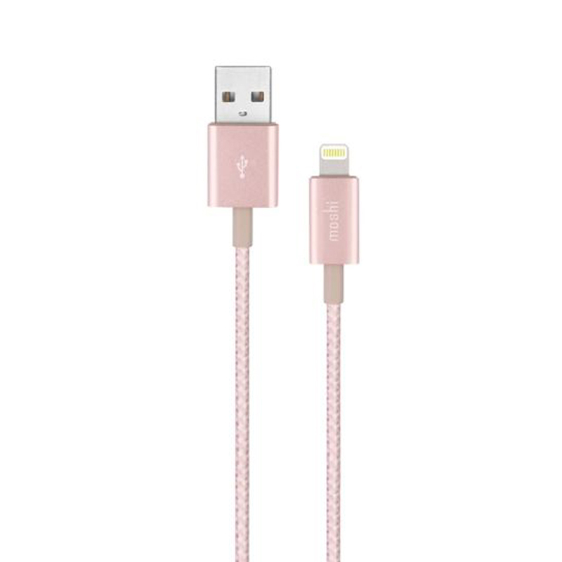 

Кабель Moshi Integra USB-A to Lightning Cable Golden Rose 1.2 m