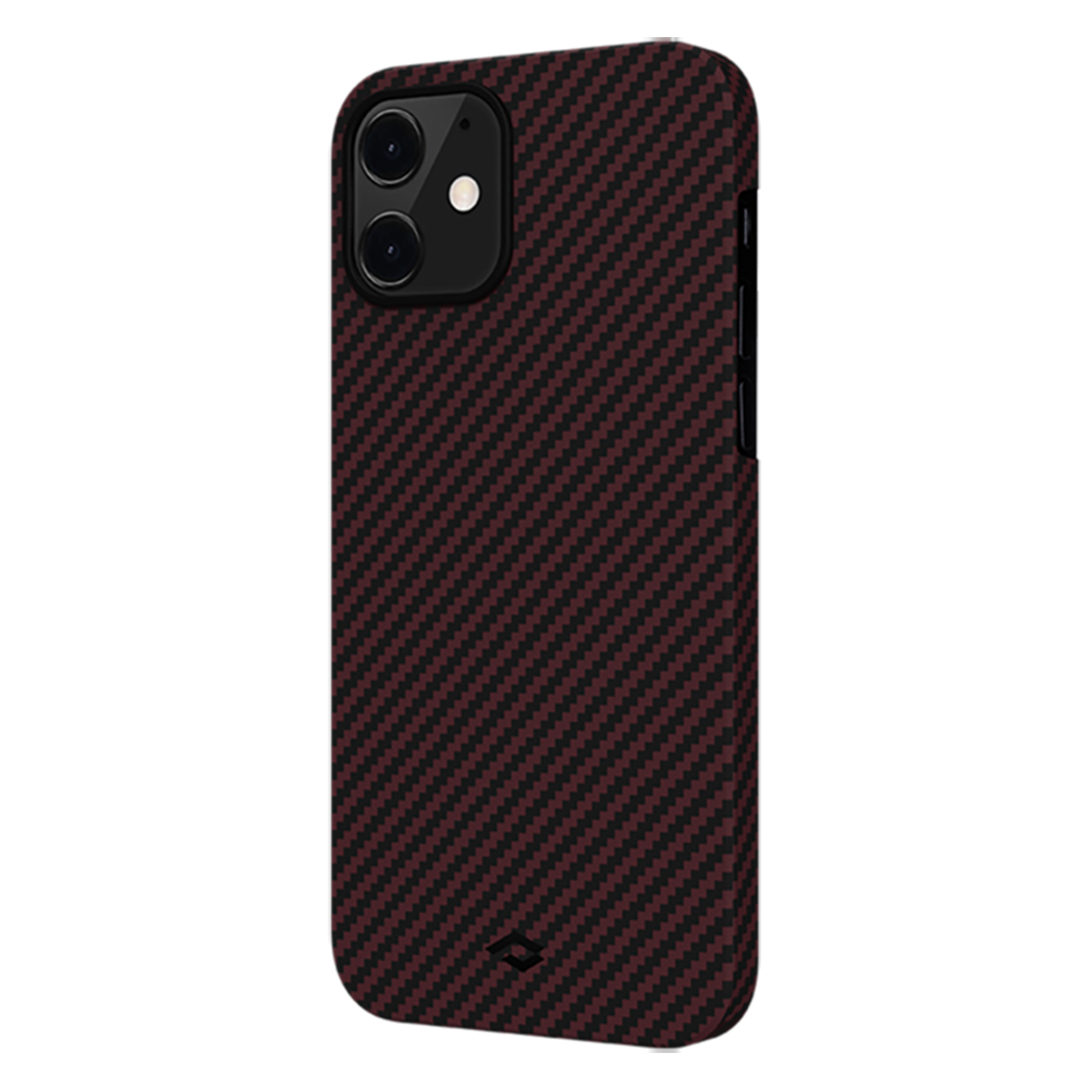 

Чехол Pitaka MagEZ Twill Black/Red для iPhone 12 mini