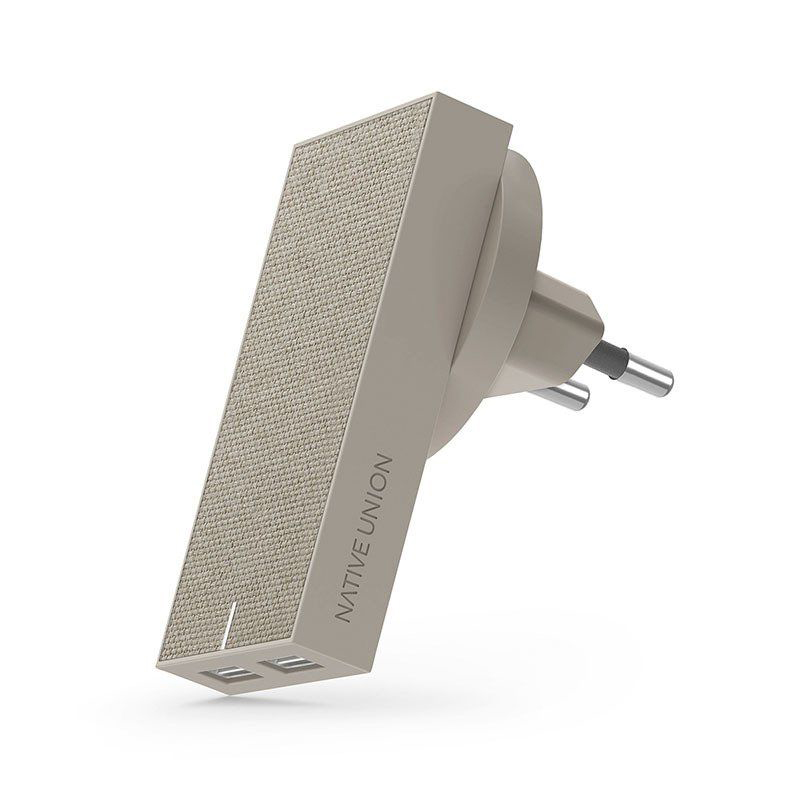 

Зарядное устройство Native Union Smart Charger 2-Port USB Fabric Taupe (SMART-2-TAU-FB-INT)