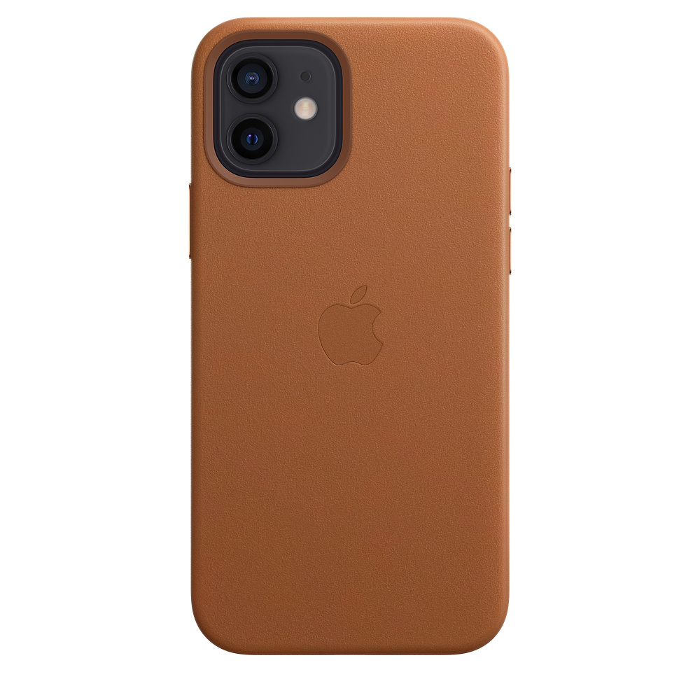 

Чехол iSpack Leather Case для iPhone 12 | 12 Pro Saddle Brown OEM