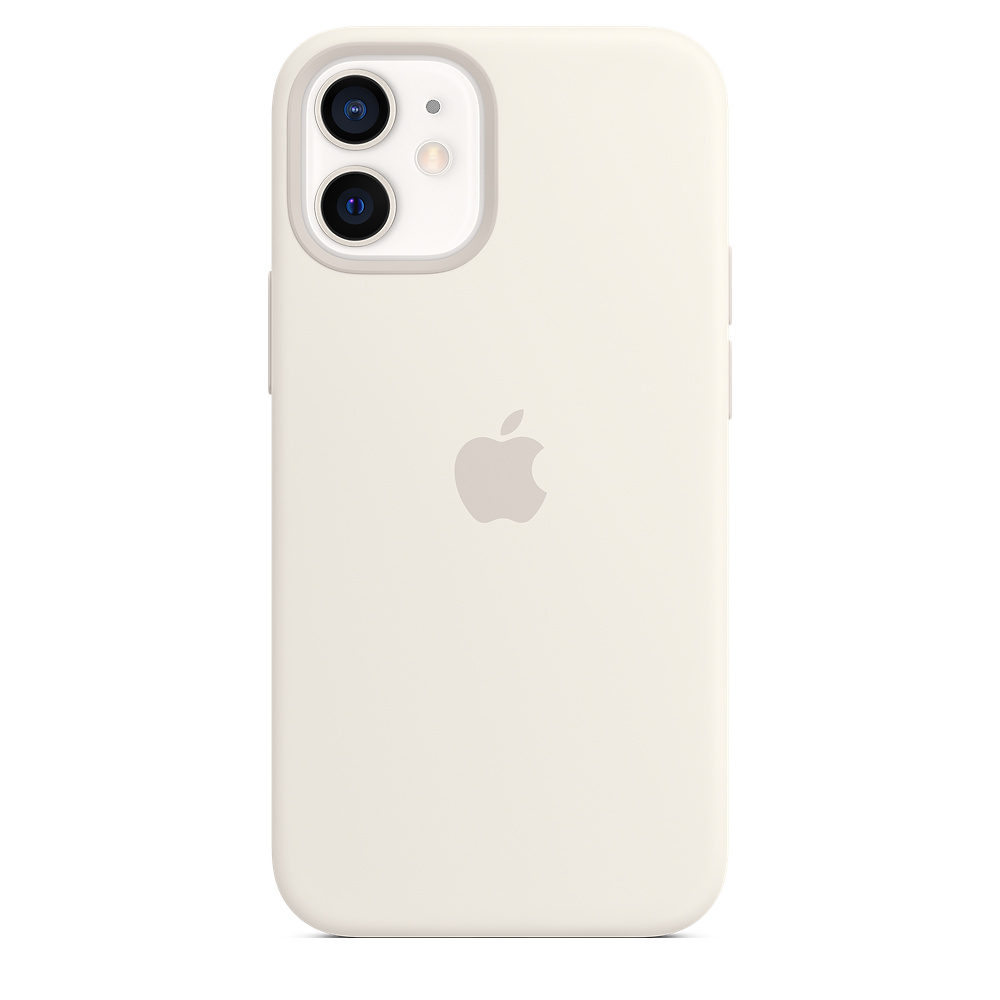 

Чехол iSpack Silicone Case для iPhone 12 mini White without MagSafe OEM