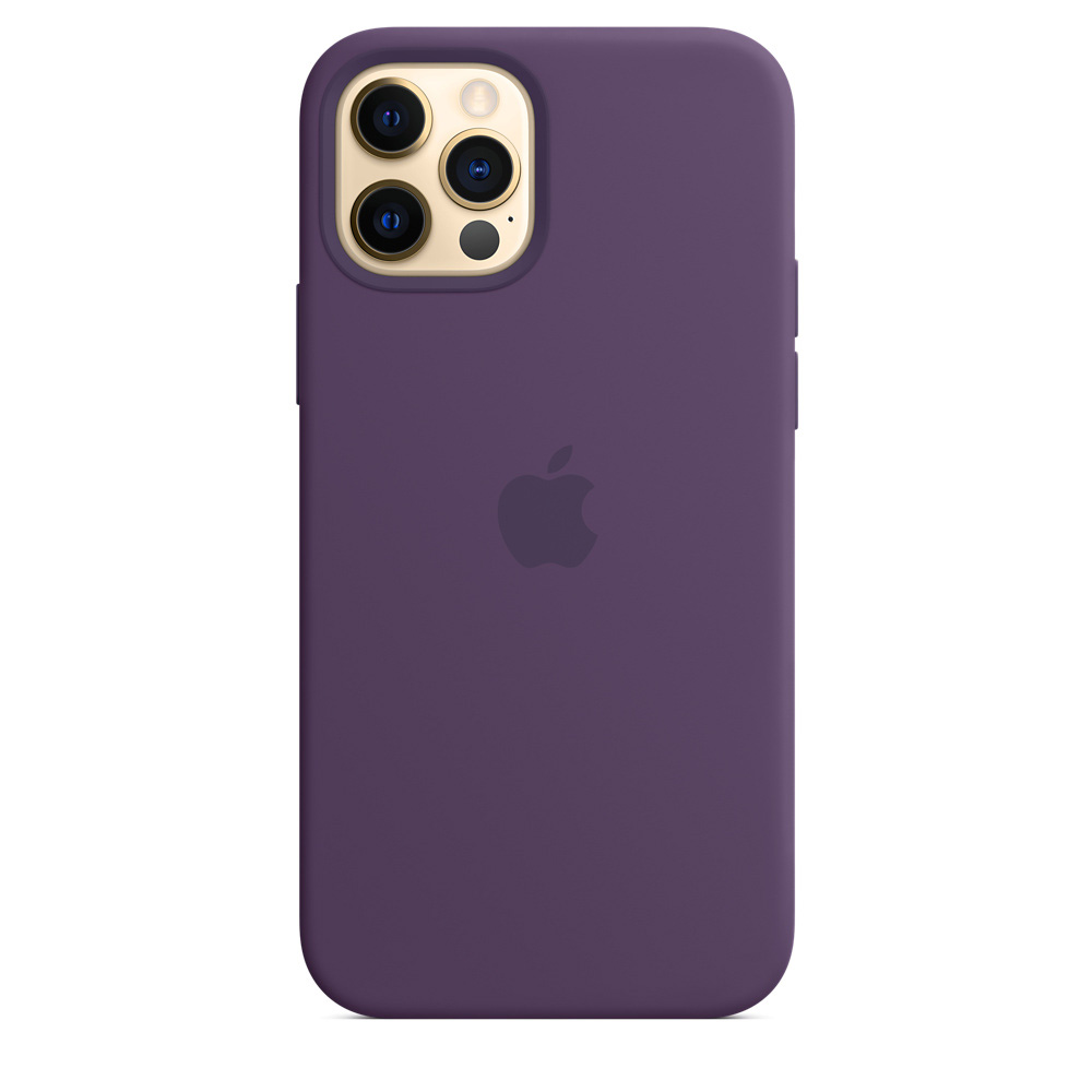 

Чехол iSpack Silicone Case для iPhone 12 Pro Max Amethyst with MagSafe OEM