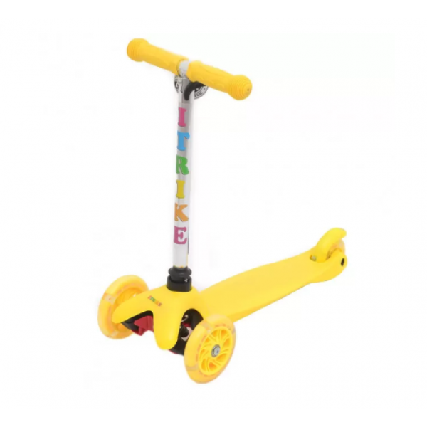 

Детский трехколесный самокат Scooter BB 3-013-4-H желтый