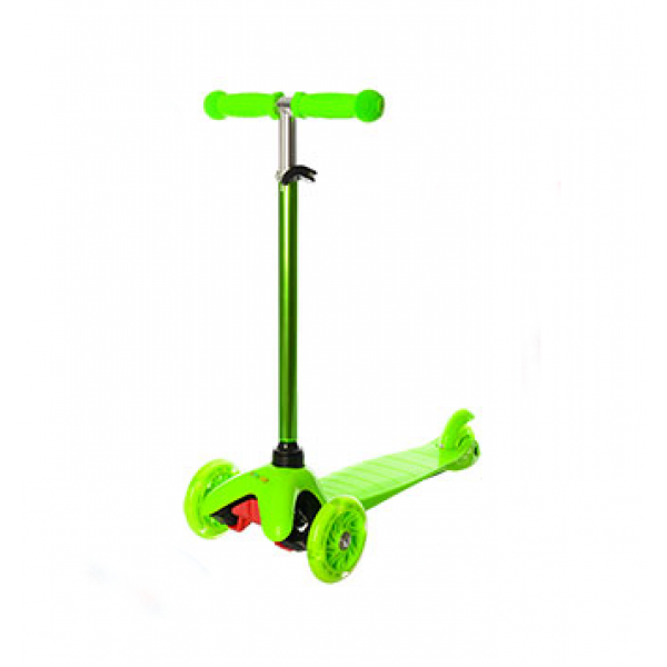 

Детский трехколесный самокат Scooter BB 3-013-4-H зелёный