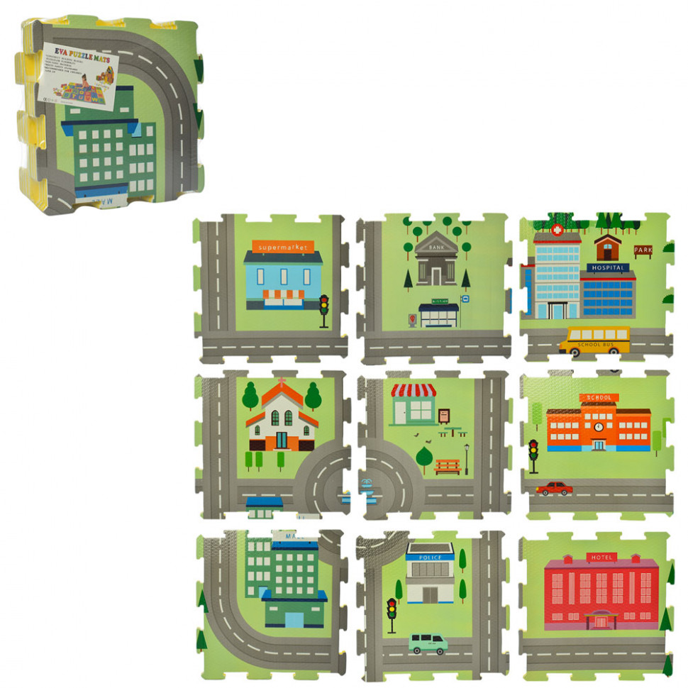 

Игровой коврик-мат Metr+M 5801 разноцветный