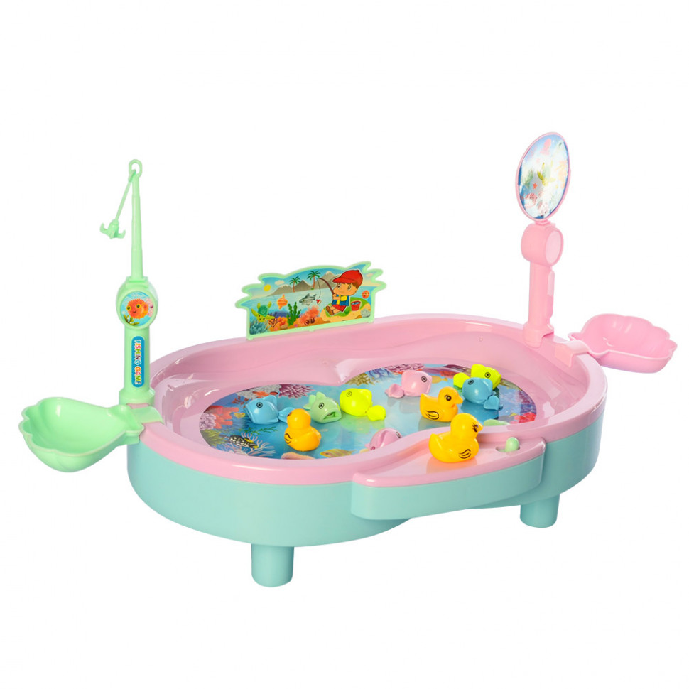 

Игровой набор магнитная рыбалка Metr+ 383 розовый