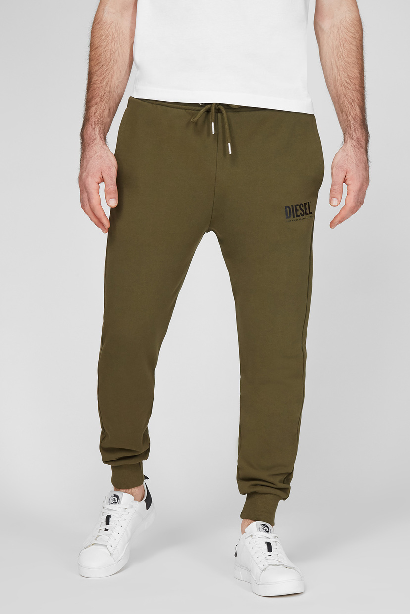 

Мужские зеленые спортивные брюки P-TARY-LOGO Diesel S 00SZLB 0BAWT