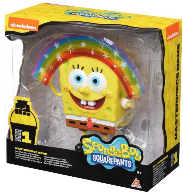 

Игровая фигурка SpongeBob Masterpiece Memes Collection Rainbow SB (EU691001)
