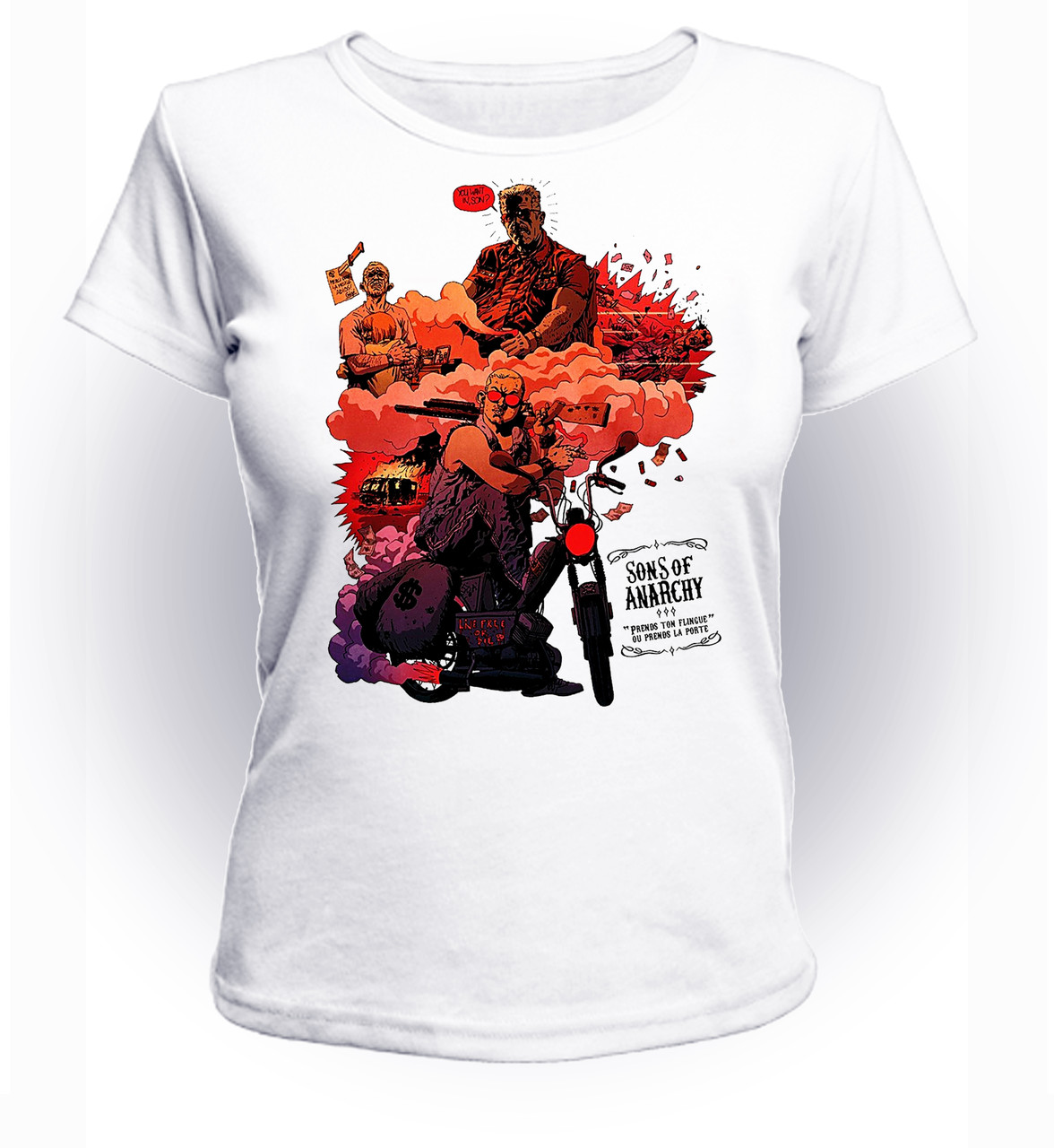 

Футболка GeekLand Сыны Анархии Sons of Anarchy dollar SA.01.005 (FU21SA.01.005/girl-104)