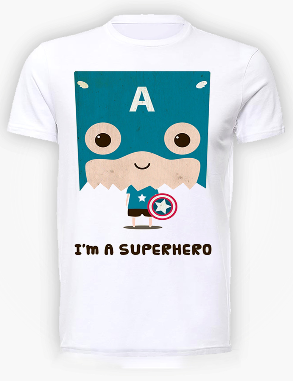 

Футболка GeekLand Капитан Америка Captain America superhero CA.01.030 (FU21CA.01.030/man-XL)