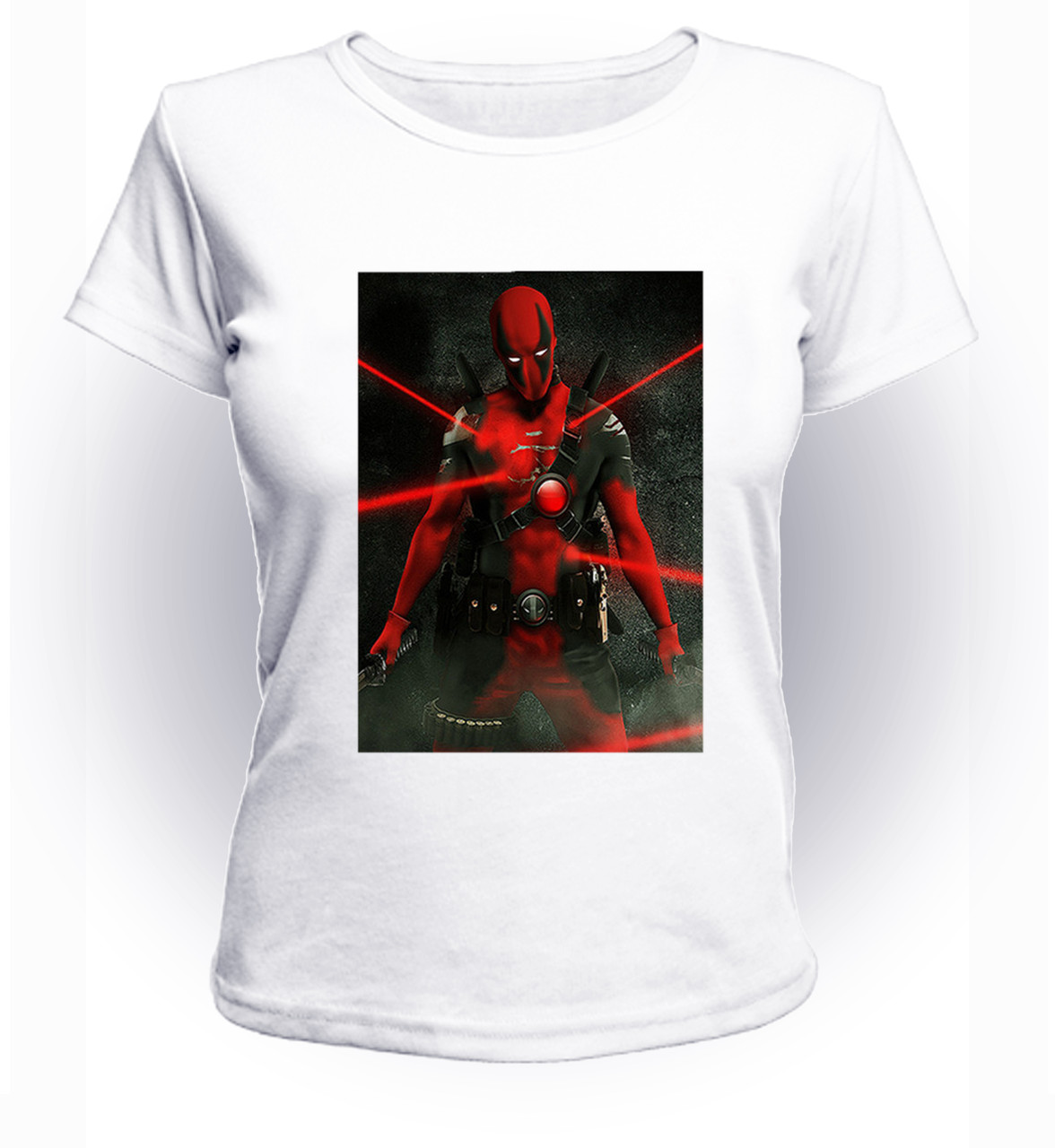 

Футболка GeekLand Дэдпул Deadpool лазер DP.01.011 (FU21DP.01.011/girl-116)
