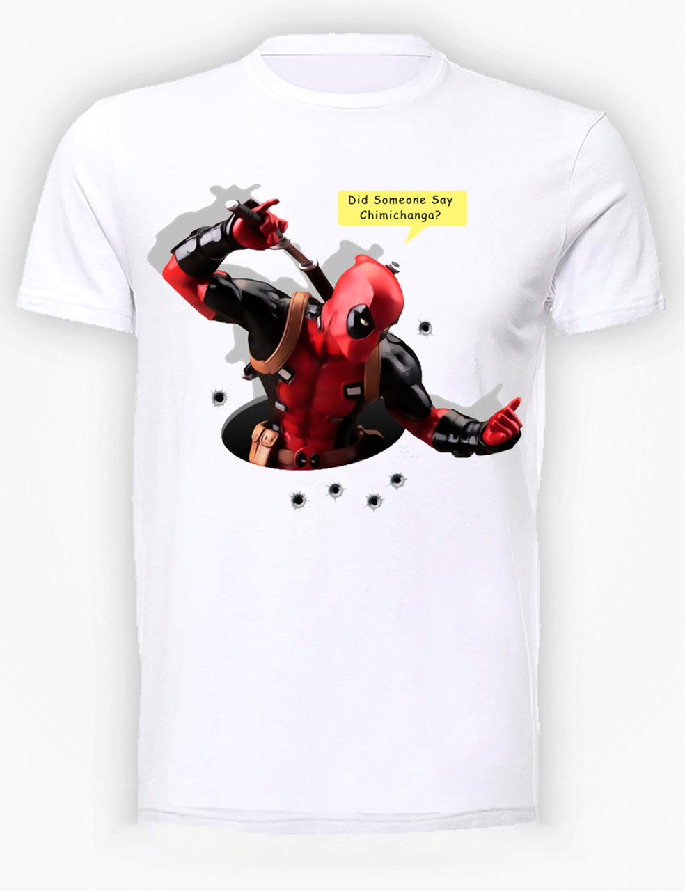 

Футболка GeekLand Дэдпул Deadpool скажи чимичанга DP.01.039 (FU21DP.01.039/boy-122)