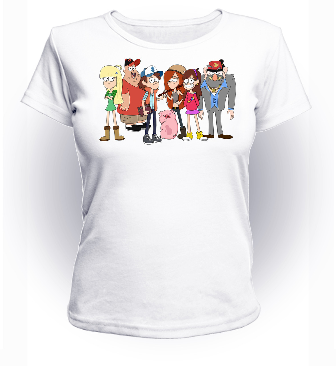 

Футболка GeekLand Гравити Фолз Gravity Falls персонажи GF.01.045 (FU21GF.01.045/girl-98)