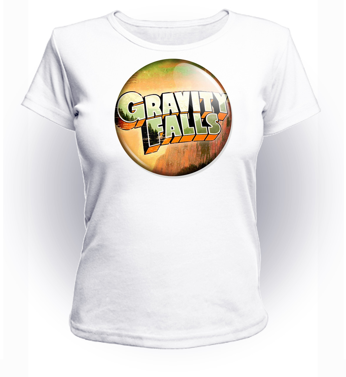 

Футболка GeekLand Гравити Фолз Gravity Falls надпись GF.01.039 (FU21GF.01.039/girl-152)