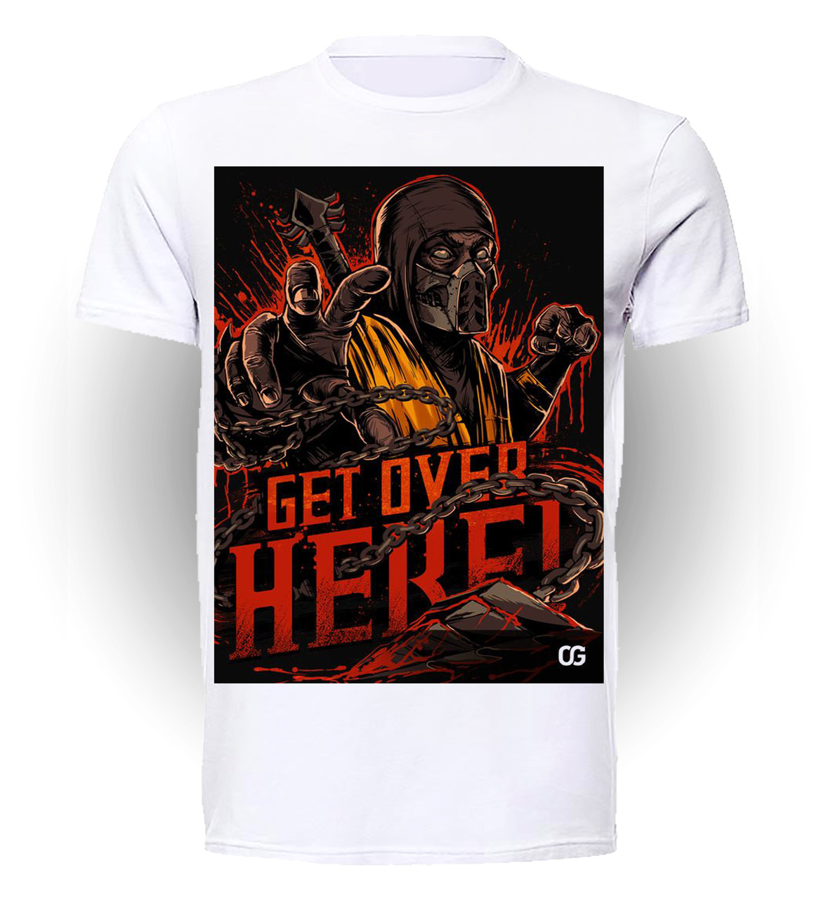 

Футболка Geek Land Мортал Комбат Mortal Kombat Get over here MK.001.01 (FU21MK.001.01/boy-122)