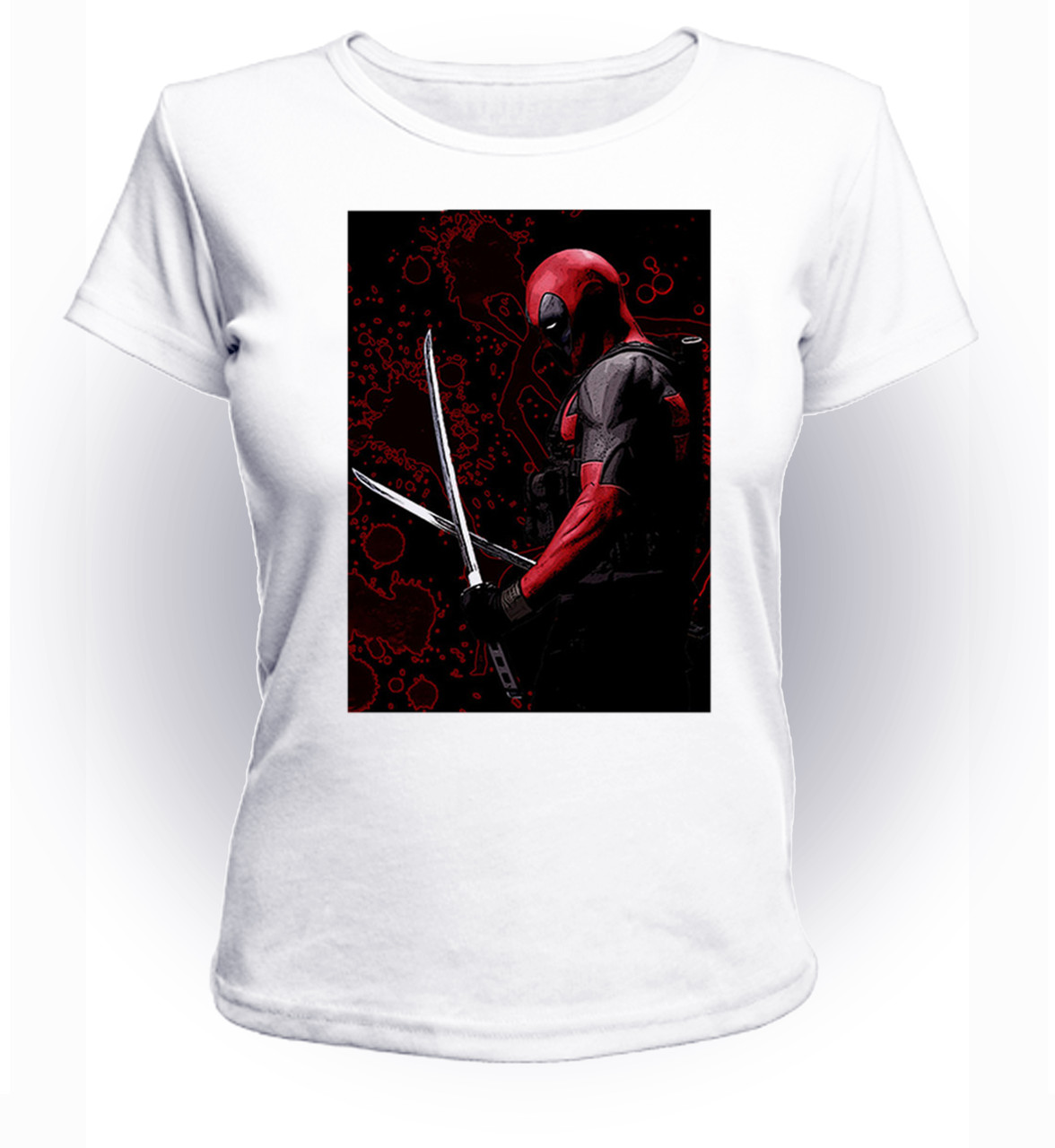 

Футболка GeekLand Дэдпул Deadpool в разводах DP.01.007 (FU21DP.01.007/girl-128)
