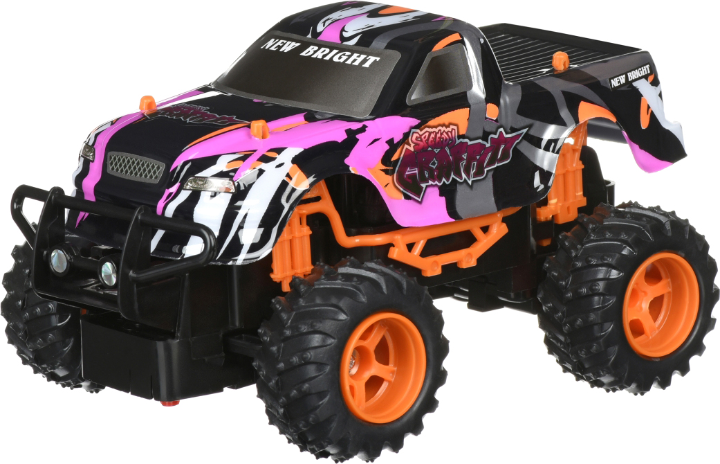 

Машинка на р/у New Bright 1:24 Graffiti Truck Violet (2408F-2)
