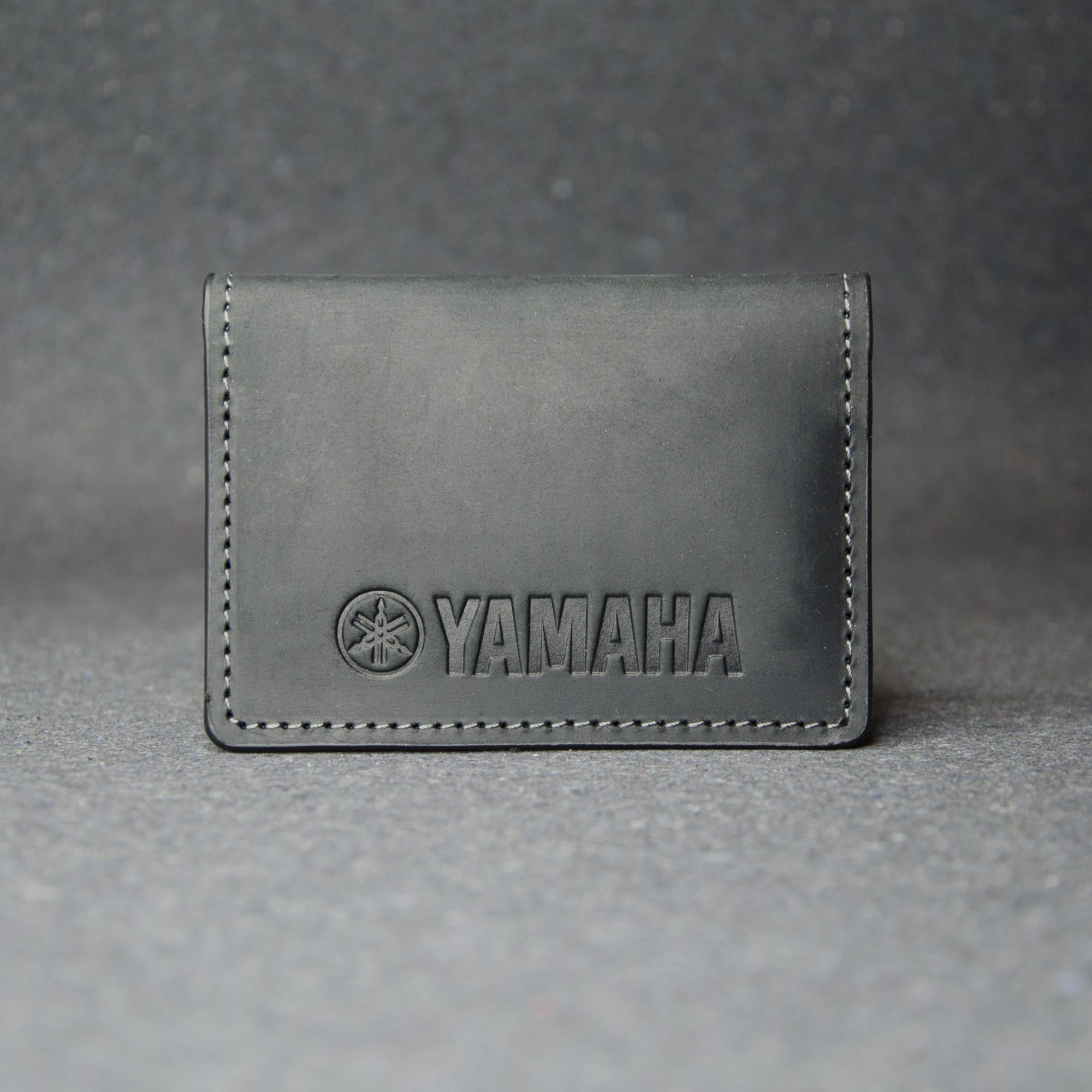 

Обложка для документов ID holder Ridl YAMAHA черная матовая
