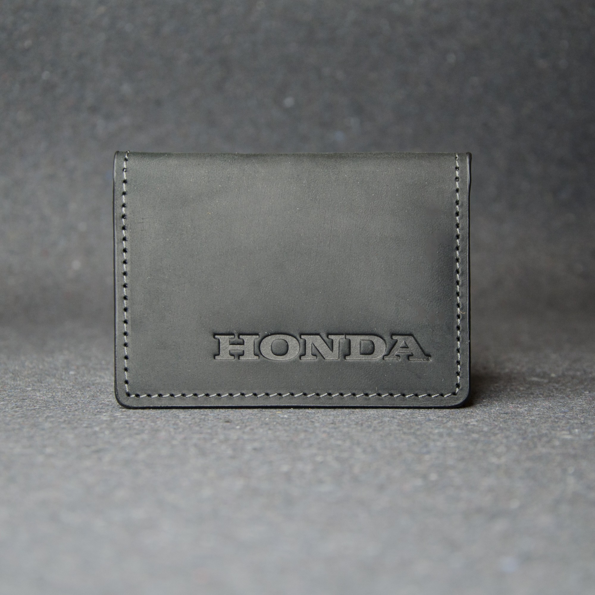 

Обложка для документов ID holder Ridl HONDA черная матовая