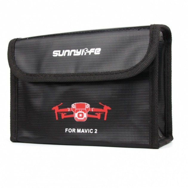 

Чехол для 3 батарей DJI Mavic 2 Pro/Zoom/Enterprise Sunnylife черный M2-DC273