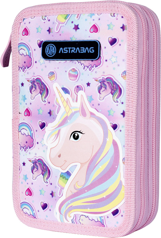 

Двойной пенал без наполнения Astrabag с 2 клапанами AC2 Unicorn (503021022)