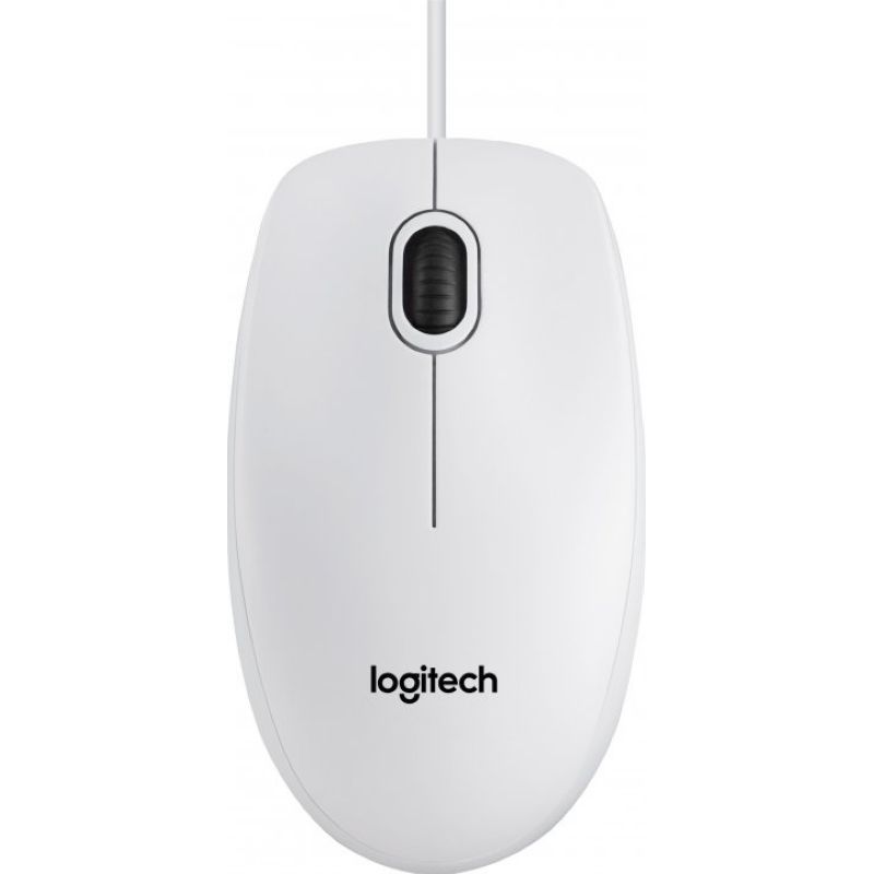 

Маніпулятор миша дротова LOGITECH Corded Mouse B100 - Business EMEA - WHITE