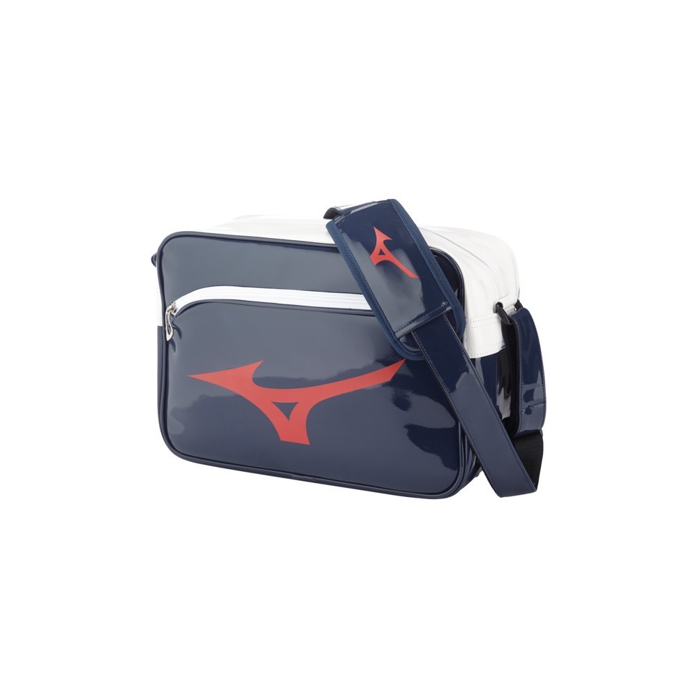 

Сумка лаковая Mizuno RB Enamel bag S Dark Blue/White
