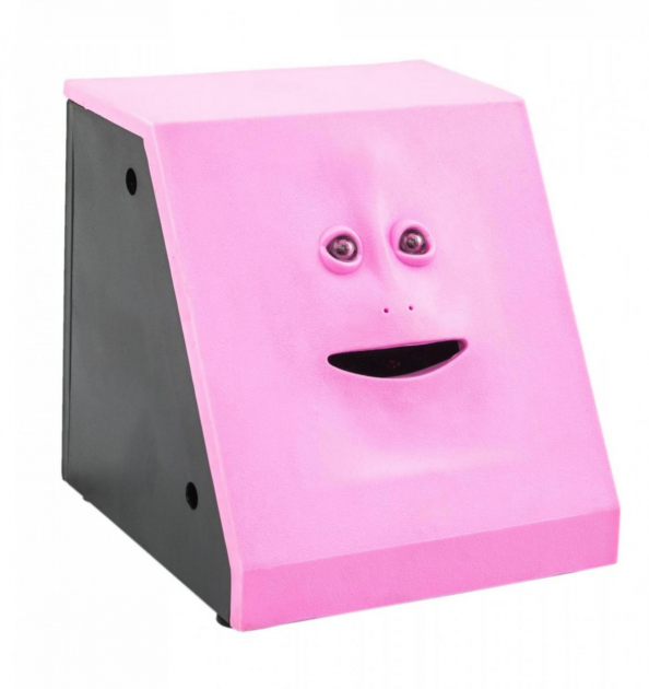 

Копилка-лицо Face Piggy Bank Розовая